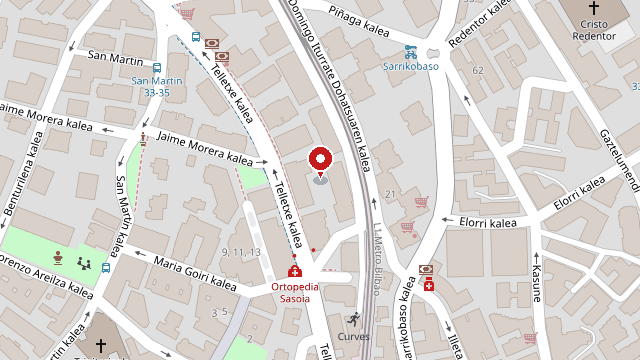 Mapa con la ubicación de Bar Barrukoa (DEMO)